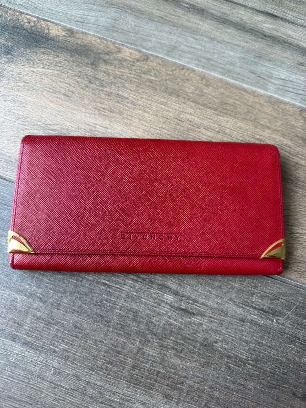Vintage Givenchy Long Leather Wallet